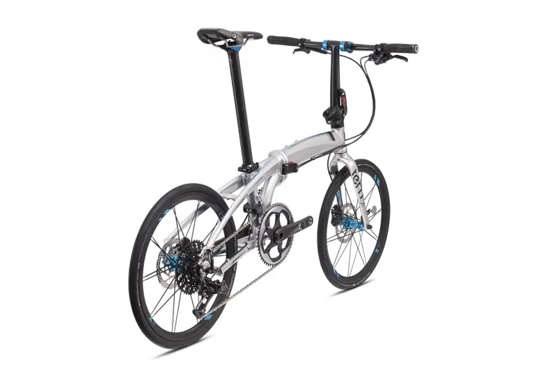 Tern Verge X11 Folding Bike 451mm Wheels 2023 in Chrome Silver-2